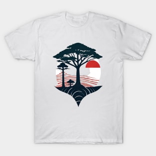 Japanese Inspired tree Design # 1 T-Shirt